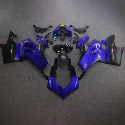 Ducati 22-24 V4/V4S & 23-24 V4SP/V4R Glossy Blue Black Fairing Kit