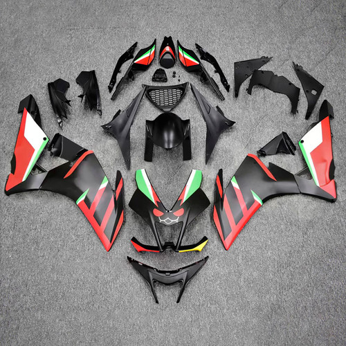 2009-2015 Aprilia RSV4 1000 Black Red White Fairing Kit