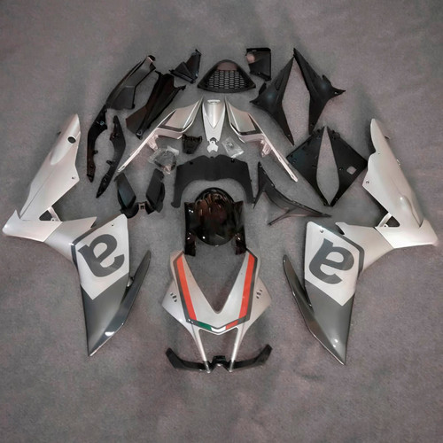 2009-2015 Aprilia RSV4 1000 Gray Silver Fairing Kit