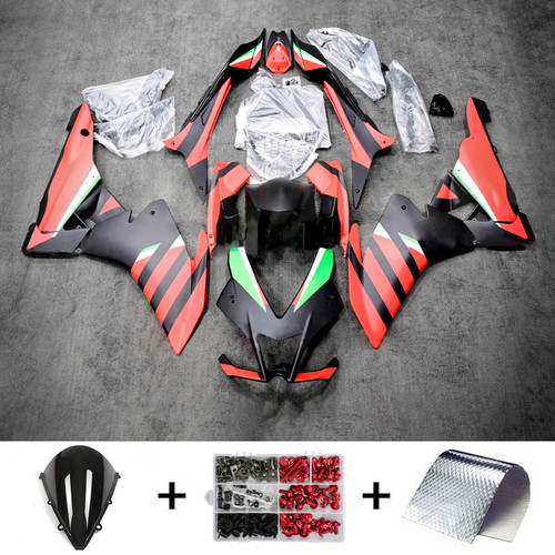 2009-2015 Aprilia RSV4 1000 Black Orange Fairing Kit