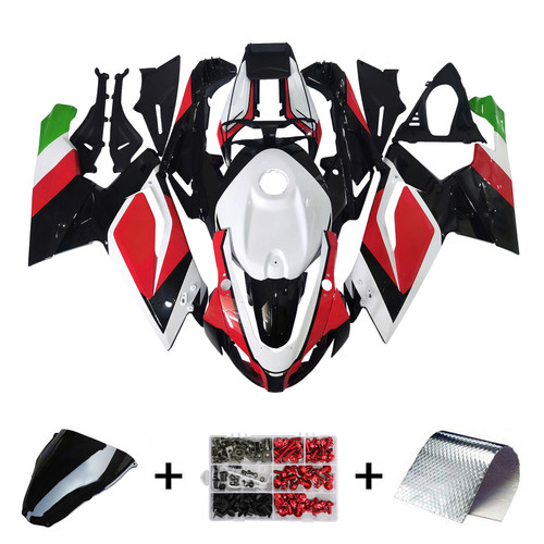 2006-2011 Aprilia RS125 White Black Red Fairing Kit
