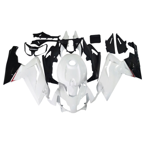 2006-2011 Aprilia RS125 Glossy White Black Fairing Kit