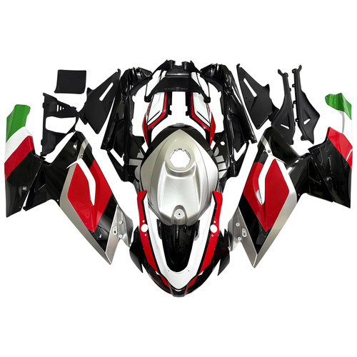 2006-2011 Aprilia RS125 Black Silver Red Fairing Kit