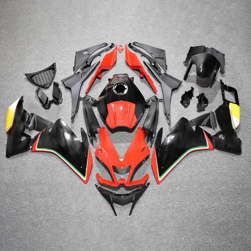 2012-2016 Aprilia RS4 / 125 / 50 Glossy Red Black Fairing Kit