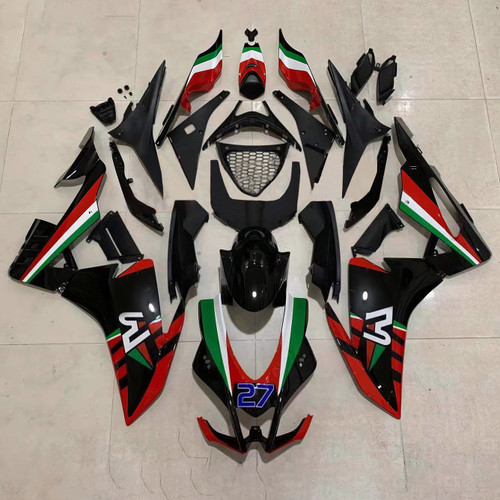 2016-2020 Aprilia RSV4 1000 Bkack Red Fairing Kit