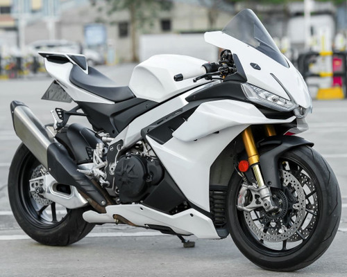 2022-2024 Aprilia RSV4 1100 White Black Fairing Kit