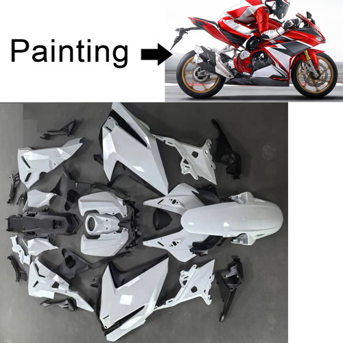 2017-2022 Honda CBR250RR Glossy Red Black White Fairing Kit