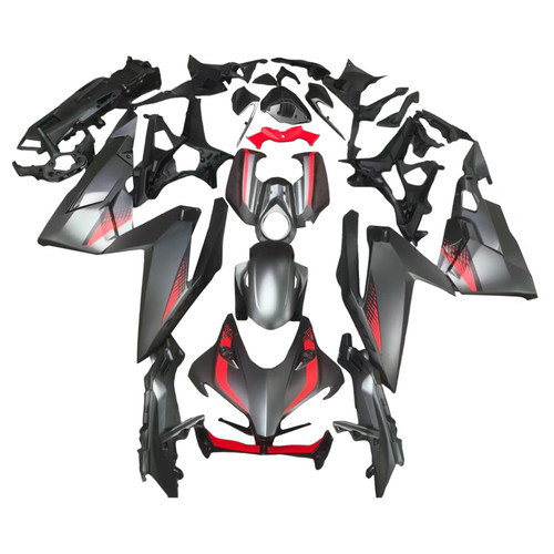 2017-2022 Honda CBR250RR Gray Red Fairing Kit