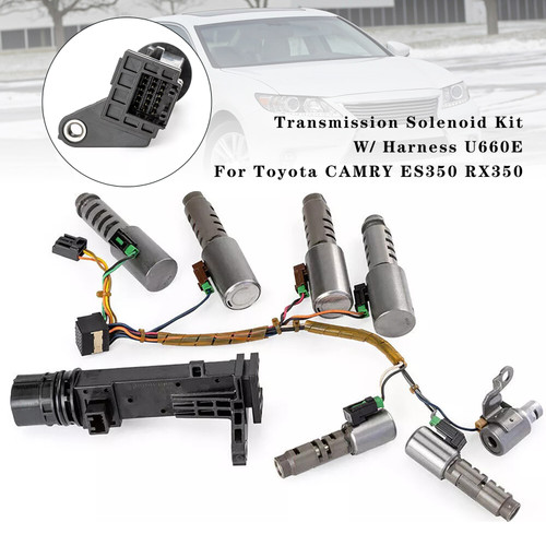 2006-2011 Toyota LEXUS Transmission Solenoid Kit W/ Harness U660E Generic