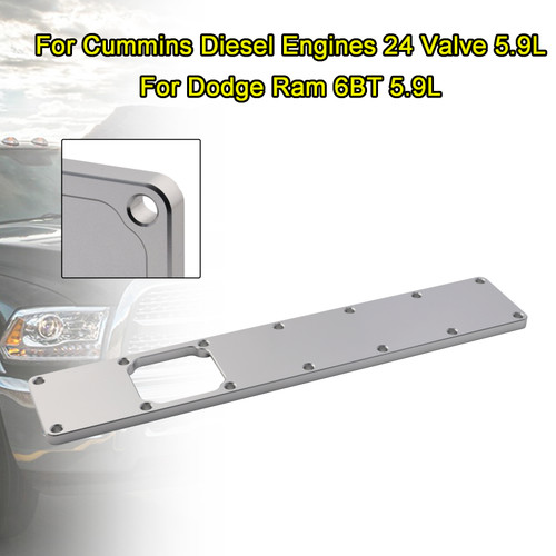 Dodge Ram Cummins 6BT Diesel 5.9L Intake Manifold Plenum Plate 24V 551714 Generic