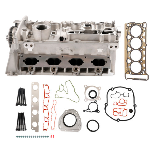 Complete Engine Cylinder Head Assembly With Crankshaft +Gasket Kit For Audi A4 Q5 TT 2.0 TFSI CAEA CAEB CDNB CDNC
