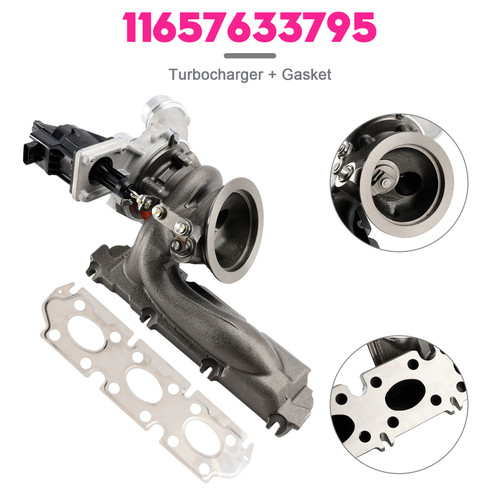 2015-on BMW 116i 118i 218i 318i 418i Petrol Turbocharger + Gasket 11657633795 Generic