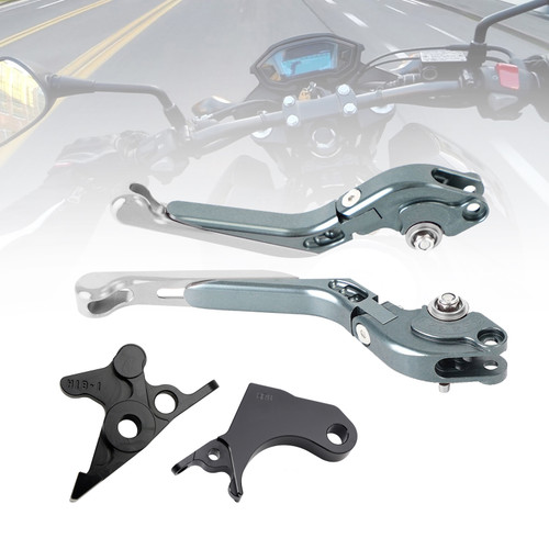 2022-2024 HONDA CRF1100L Africa Twin Adjustable Folding Extendable Racing Brake & Clutch Levers Silver T Generic 2022-2024 HONDA CRF1100L Africa Twin Adjustable Folding Extendable Racing Brake & Clutch Levers Silver T Generic