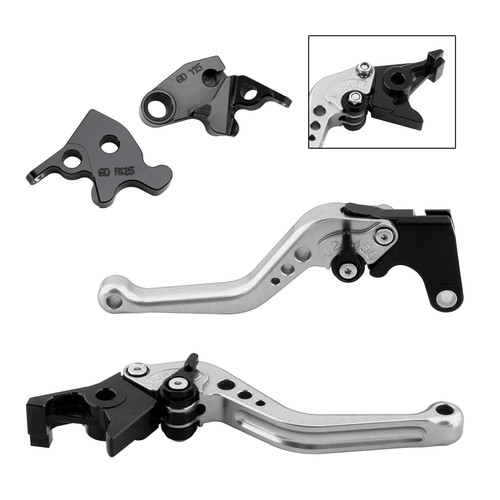 2022-2024 HONDA CRF1100L Africa Twin NEW Short Clutch Brake Lever Silver Generic 2022-2024 HONDA CRF1100L Africa Twin NEW Short Clutch Brake Lever Silver Generic