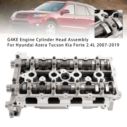2007-2019 Hyundai Azera Tucson Kia Forte 2.4L G4KE Engine Cylinder Head Assembly Generic