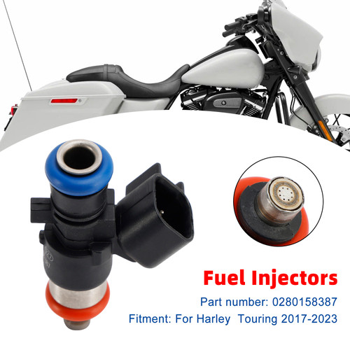 2017-2023 Touring FLHXSE CVO STREET GLIDE 0280158387 Fuel Injectors Generic 2017-2023 Touring FLHXSE CVO STREET GLIDE 0280158387 Fuel Injectors Generic