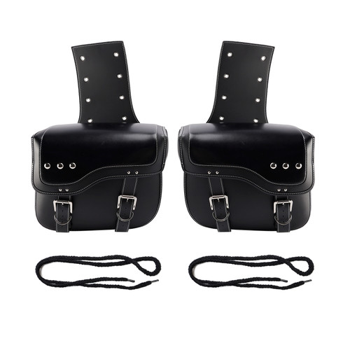 Tail Bag Pu Side Saddlebag Tail Bag Luggage Pouch 28L Storage