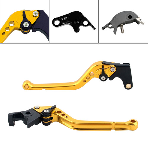 2022-2023 YAMAHA YZF R7 MT-10/SP FZ-10/SP Racing Brake & Clutch Levers Gold Generic 2022-2023 YAMAHA YZF R7 MT-10/SP FZ-10/SP Racing Brake & Clutch Levers Gold Generic