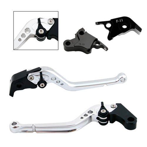 2021-2022 CFMOTO 700CL-X Sport Long Clutch Brake Lever Silver Generic 2021-2022 CFMOTO 700CL-X Sport Long Clutch Brake Lever Silver Generic