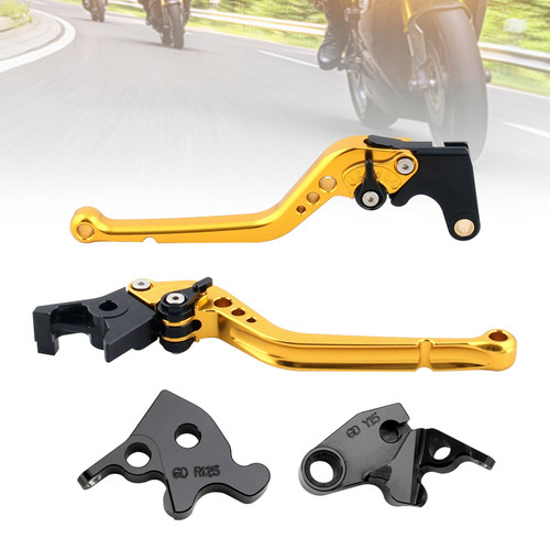2019-2022 YAMAHA XSR 155 MT15 Long Clutch Brake Lever Gold Generic 2019-2022 YAMAHA XSR 155 MT15 Long Clutch Brake Lever Gold Generic