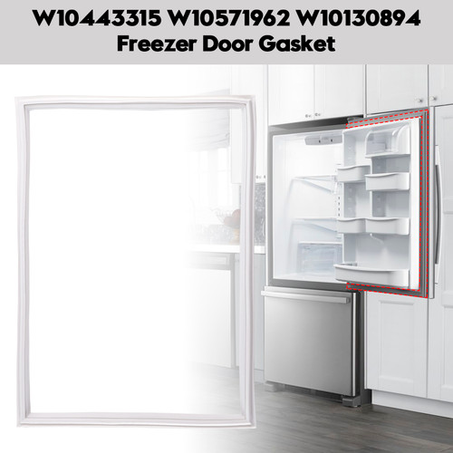 W10443315 Freezer Door Gasket for Kenmore Refrigerator W10571962 W10130894 W10443315 Freezer Door Gasket for Kenmore Refrigerator W10571962 W10130894