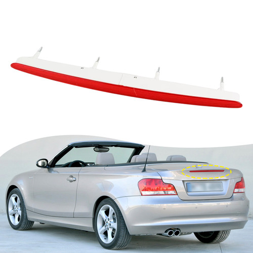 2007-2013 BMW 1 Series 128i 135i M E82 E88 Red Third Brake Stop Light 63257164978 Generic