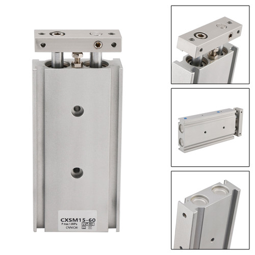 SMC CXSM15-60 CXSM1030 Air Cylinder Pneumatic Dual Rod Cylinder Double Acting