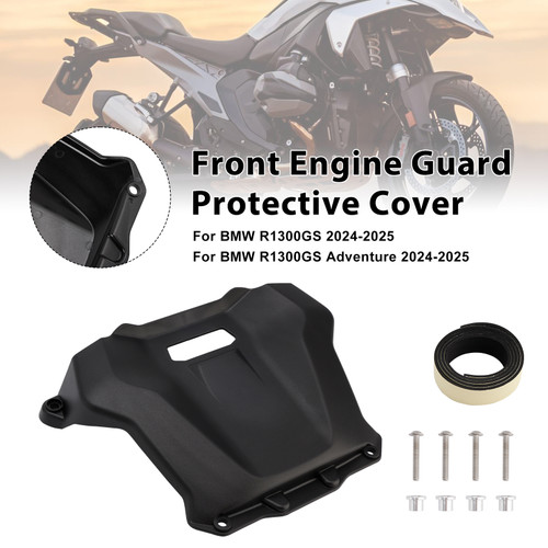 2024-2025 BMW R1300GS/R1300GS Adventure Front Engine Guard Protective Cover Black Generic