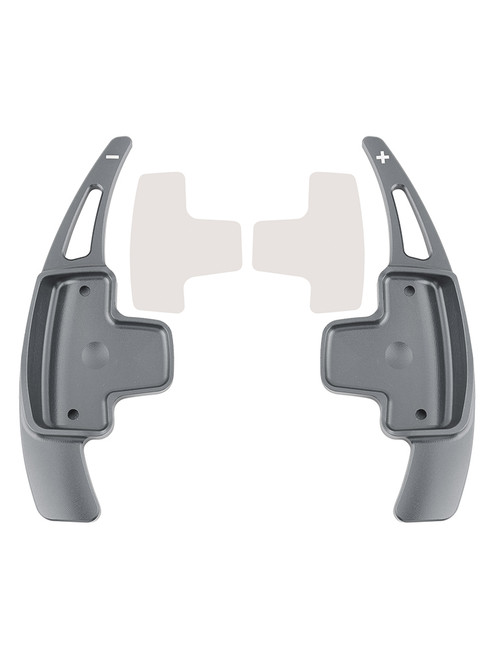 2011-2015 Mercedes-Benz GL GLK SL SLK Class Steering Wheel Paddle Shifter Extensions Aluminium Grey Generic