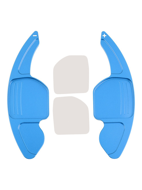 2008-2015 ?koda Superb Yeti OctaviaRS Steering Wheel Paddle Shifter Extension Aluminium Blue Generic