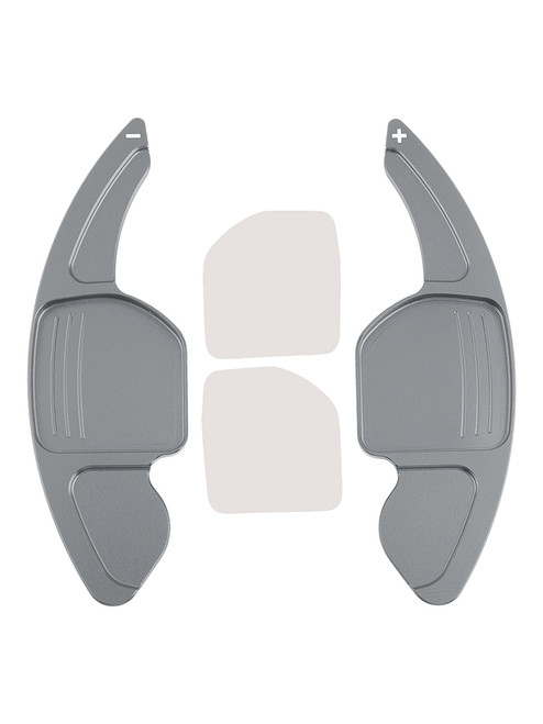 2008-2015 ?koda Superb Yeti OctaviaRS Steering Wheel Paddle Shifter Extension Aluminium Grey Generic