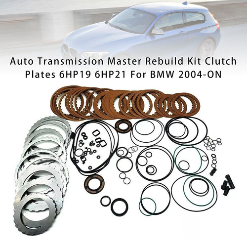 2005-2013 BMW 325 328 330 335 Auto Transmission Master Rebuild Kit Clutch Plates 6HP19 6HP21 Generic