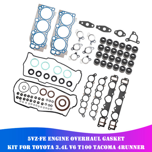1996–2004 Toyota Land Cruiser Prado Engine Overhaul Gasket Kit 5VZ-FE Generic