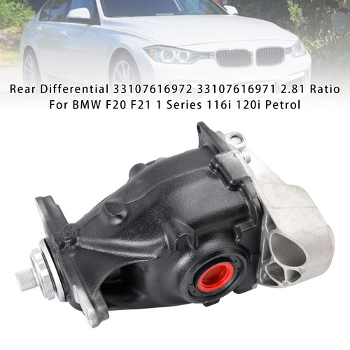 2015-2019 BMW F20 F21 1 Series 116i 120i Petrol Rear Differential 33107616972 33107616971 2.81 Ratio Generic