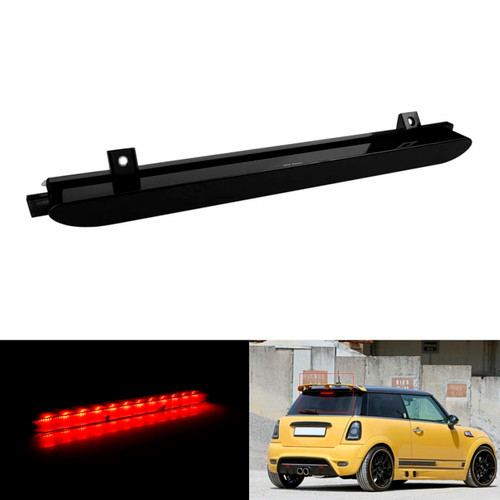 2009-2013 BMW Mini Cooper R56 LCI Smoked LED High Level Third Brake Stop Light Black Generic