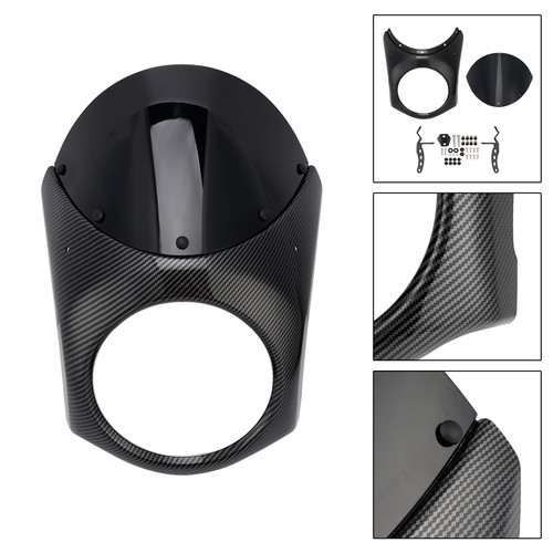 2024-2025 Kawasaki Eliminator 500 Windshield Windscreen CBlack Generic