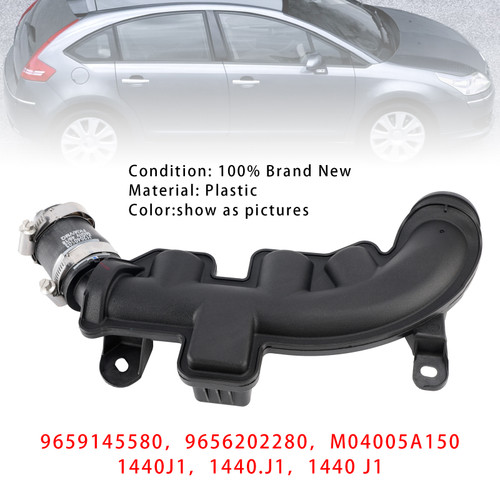 2004-2015 CITROEN C4 C5 DS4 DS5 Intercharge Air Hose 1440J1 Generic 2004-2015 CITROEN C4 C5 DS4 DS5 Intercharge Air Hose 1440J1 Generic