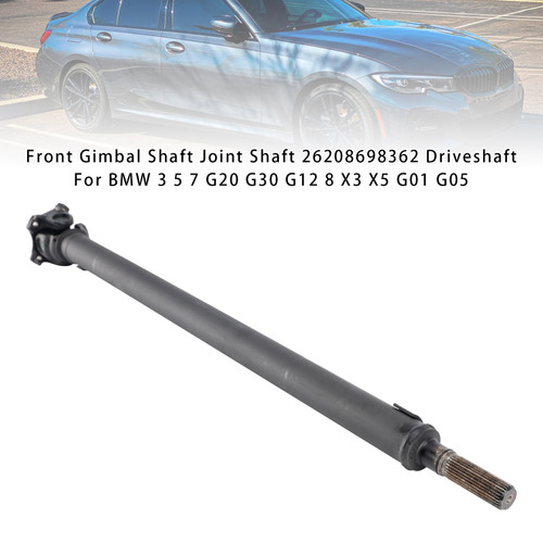 2018-2020 BMW M550i xDrive G30 Front Gimbal Shaft Joint Shaft 26208698362 Driveshaft Generic