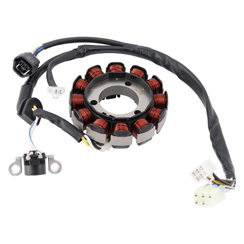 Yamaha Xeon Karbu 125 EGO LC 125 Carburetor Version 12-Pole Magneto Generator Stator 44D-H1410-00 Generic Yamaha Xeon Karbu 125 EGO LC 125 Carburetor Version 12-Pole Magneto Generator Stator 44D-H1410-00 Generic