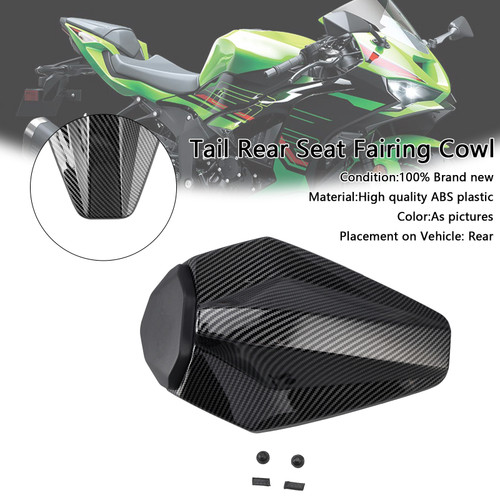 2019-2025 Kawasaki Ninja ZX-6R Tail Rear Seat Fairing Cowl Carbon Generic