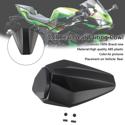 2019-2025 Kawasaki Ninja ZX-6R Tail Rear Seat Fairing Cowl Matte Black Generic