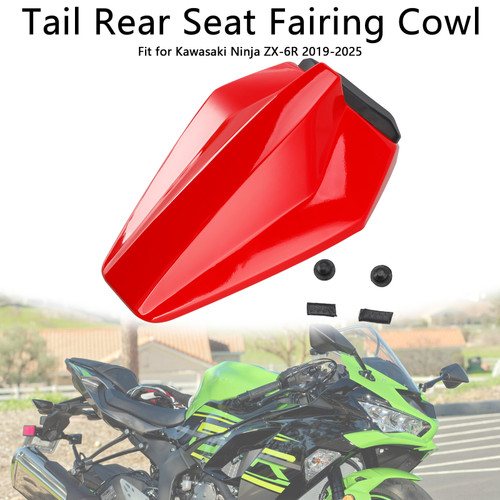 2019-2025 Kawasaki Ninja ZX-6R Tail Rear Seat Fairing Cowl Green