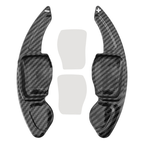 2024 Skoda Superb Carbon Look Steering Wheel Paddle Shifter Extension Black Generic 2024 Skoda Superb Carbon Look Steering Wheel Paddle Shifter Extension Black Generic