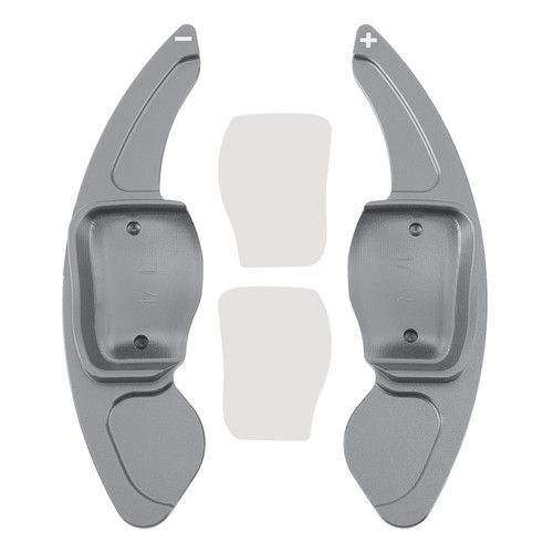 2016-2017 Skoda Octavia RS Steering Wheel Paddle Shifter Extension Aluminium Grey Generic 2016-2017 Skoda Octavia RS Steering Wheel Paddle Shifter Extension Aluminium Grey Generic