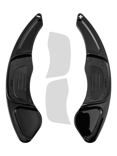 2016-2024 Volkswagen Variant R-Line Steering Wheel Paddle Shifter Extension Black Generic 2016-2024 Volkswagen Variant R-Line Steering Wheel Paddle Shifter Extension Black Generic