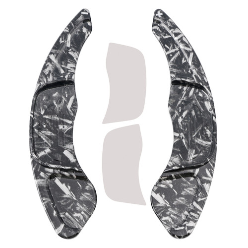 2016-2024 Volkswagen Sagitar GLI/GTI R-Line Steering Wheel Paddle Shifter Extension Black Forged Pattern Generic