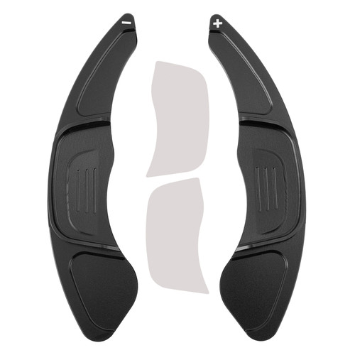2015-2019 Volkswagen Golf 7 GTI Steering Wheel Paddle Shifter Extension Aluminium Black Generic 2015-2019 Volkswagen Golf 7 GTI Steering Wheel Paddle Shifter Extension Aluminium Black Generic