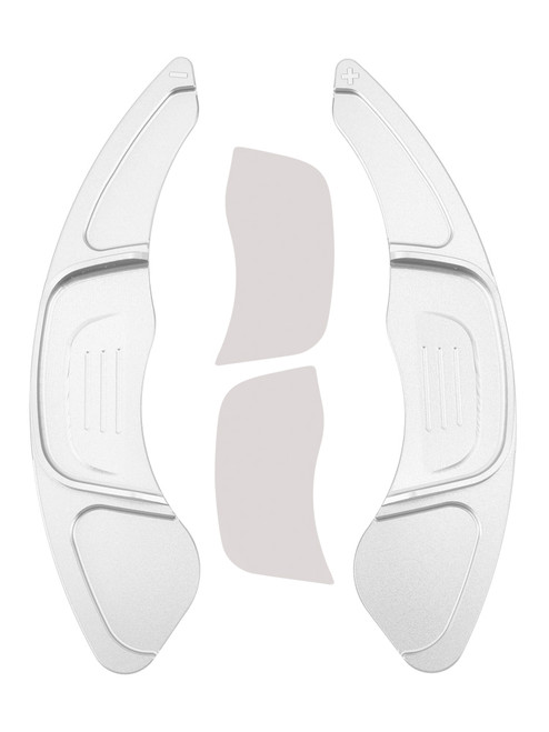 2015-2020 Volkswagen Golf 7 Steering Wheel Paddle Shifter Extension Aluminium Silver Generic 2015-2020 Volkswagen Golf 7 Steering Wheel Paddle Shifter Extension Aluminium Silver Generic