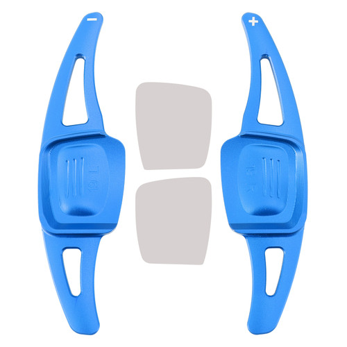 2019-2021 Volkswagen CC Steering Wheel Paddle Shifter Extension Aluminium Blue Generic 2019-2021 Volkswagen CC Steering Wheel Paddle Shifter Extension Aluminium Blue Generic