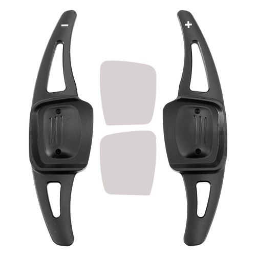 2020-2021 Volkswagen Tayron X Steering Wheel Paddle Shifter Extension Aluminium Black Generic 2020-2021 Volkswagen Tayron X Steering Wheel Paddle Shifter Extension Aluminium Black Generic